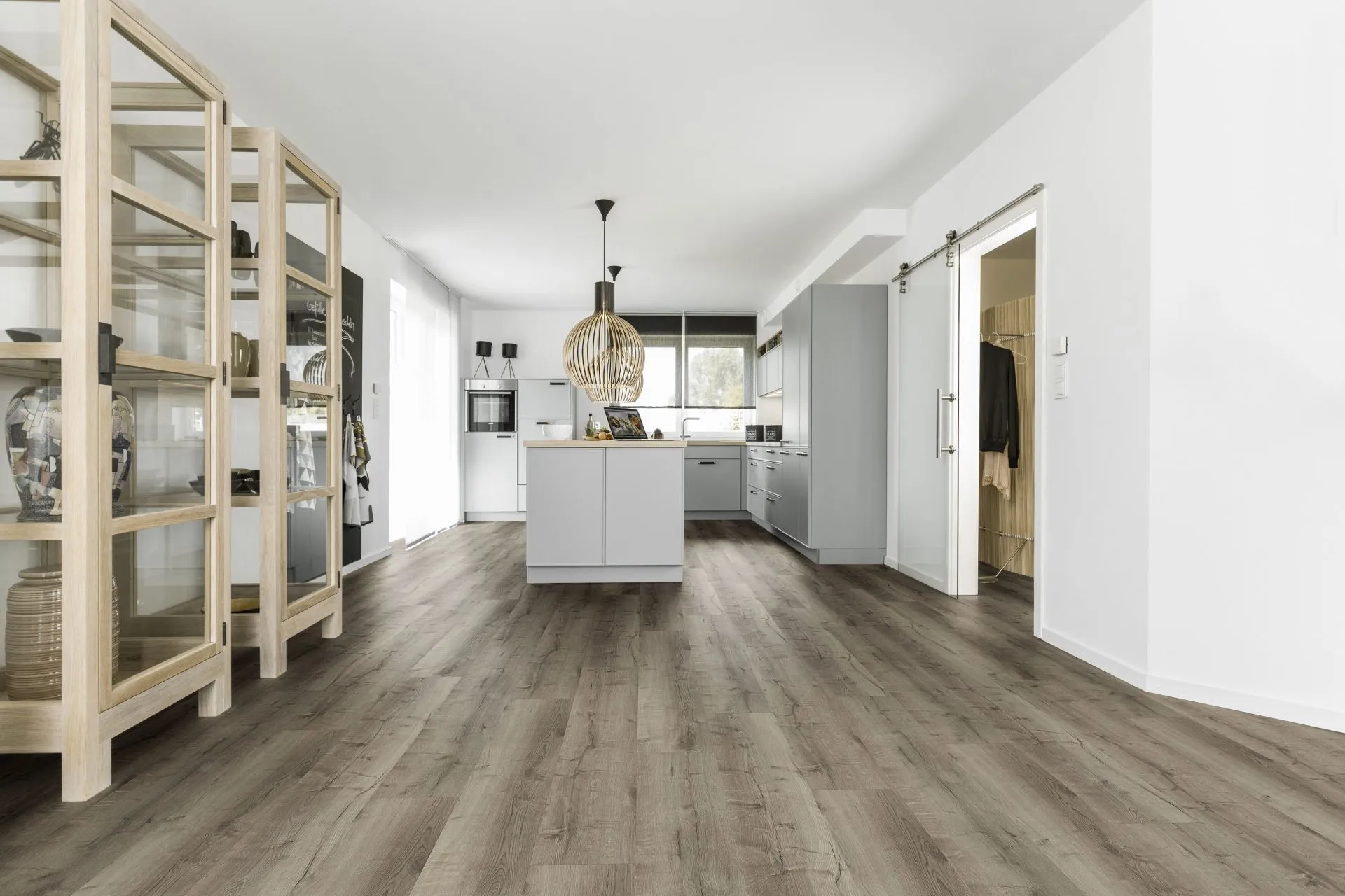 Кварц-вініл замковий Wineo 400 RLC Wood XL Comfort Oak Taupe