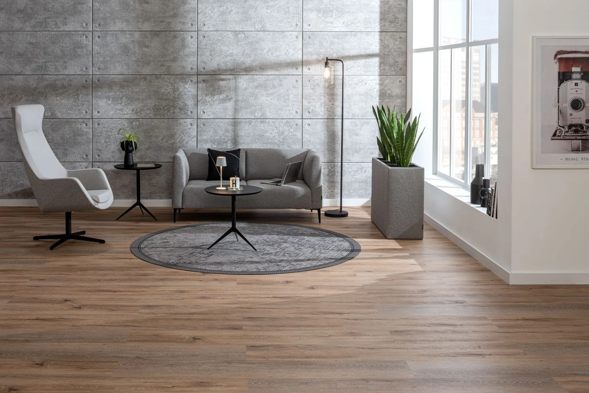 Кварц-вініл замковий Wineo 400 RLC Wood XL Joy Oak Tender