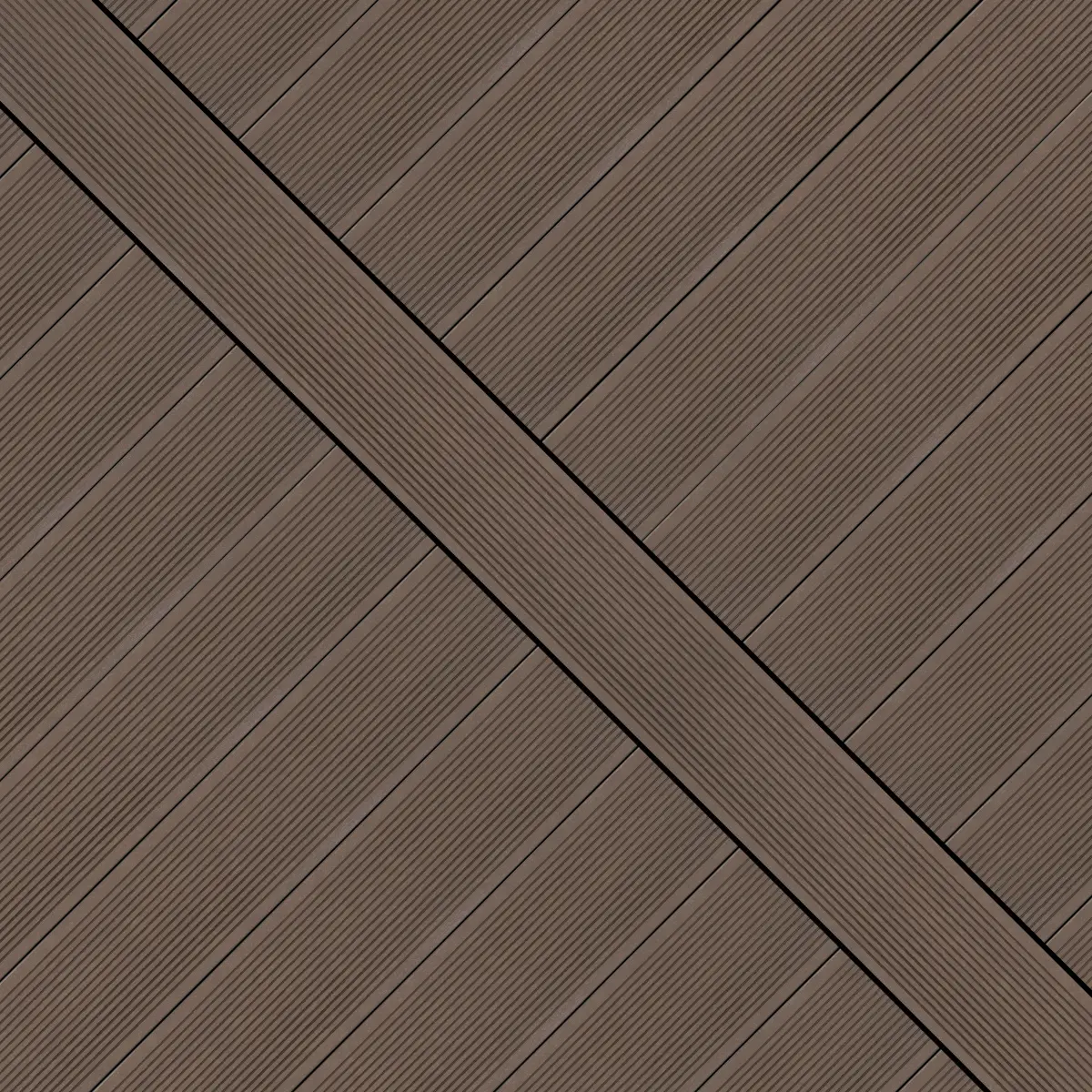 Терасна дошка Renwood 3D Classic Dark Brown