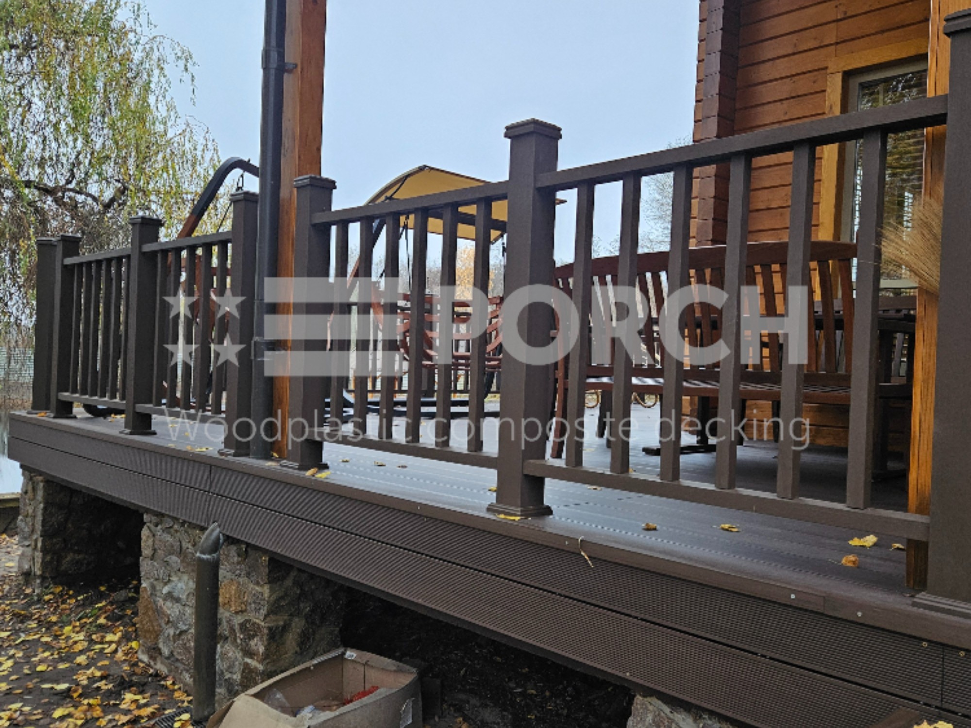 Терасна дошка PORCH BASE Chocolate