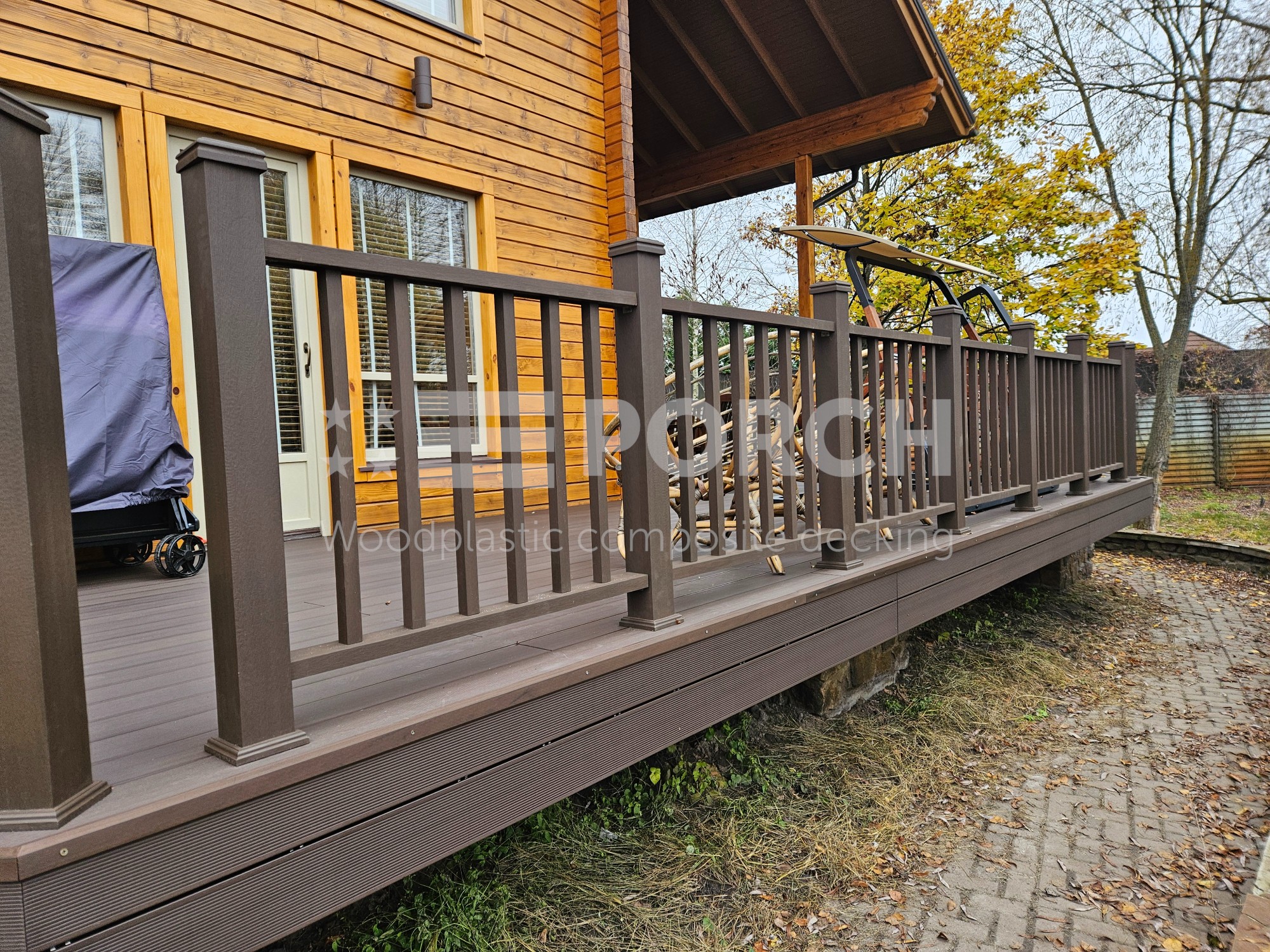 Терасна дошка PORCH BASE Chocolate