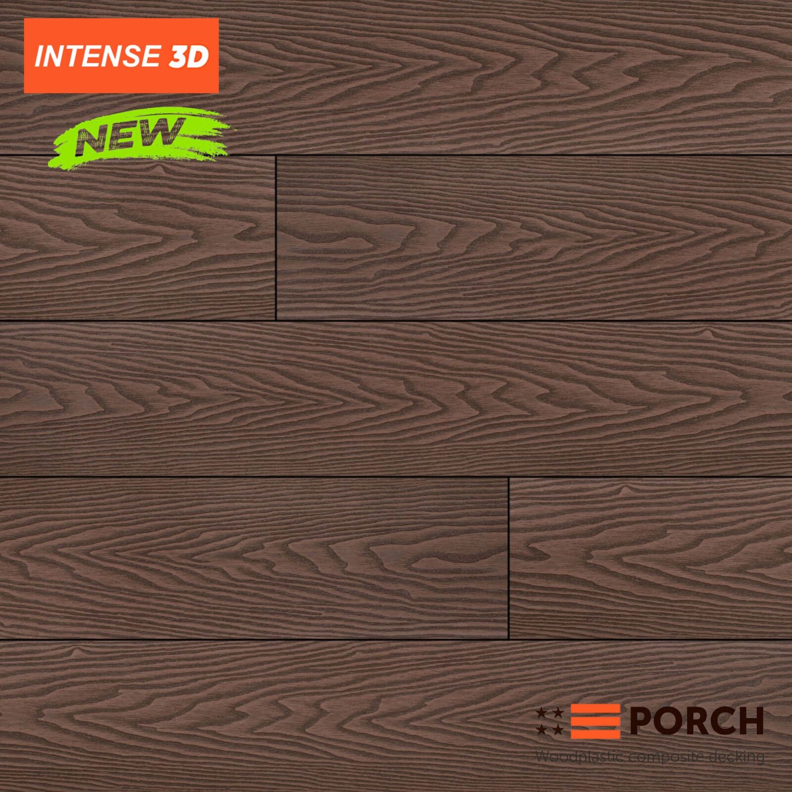 Терасна дошка PORCH INTENSE Moca Brown