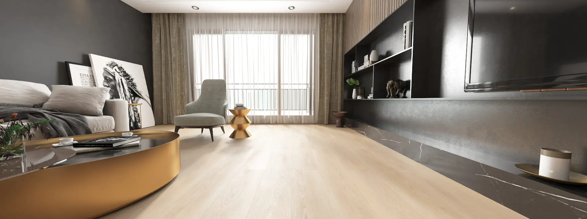 SPC підлога Apro Stone Wood WD-210-PL Cambridge Oak - Зображення 2